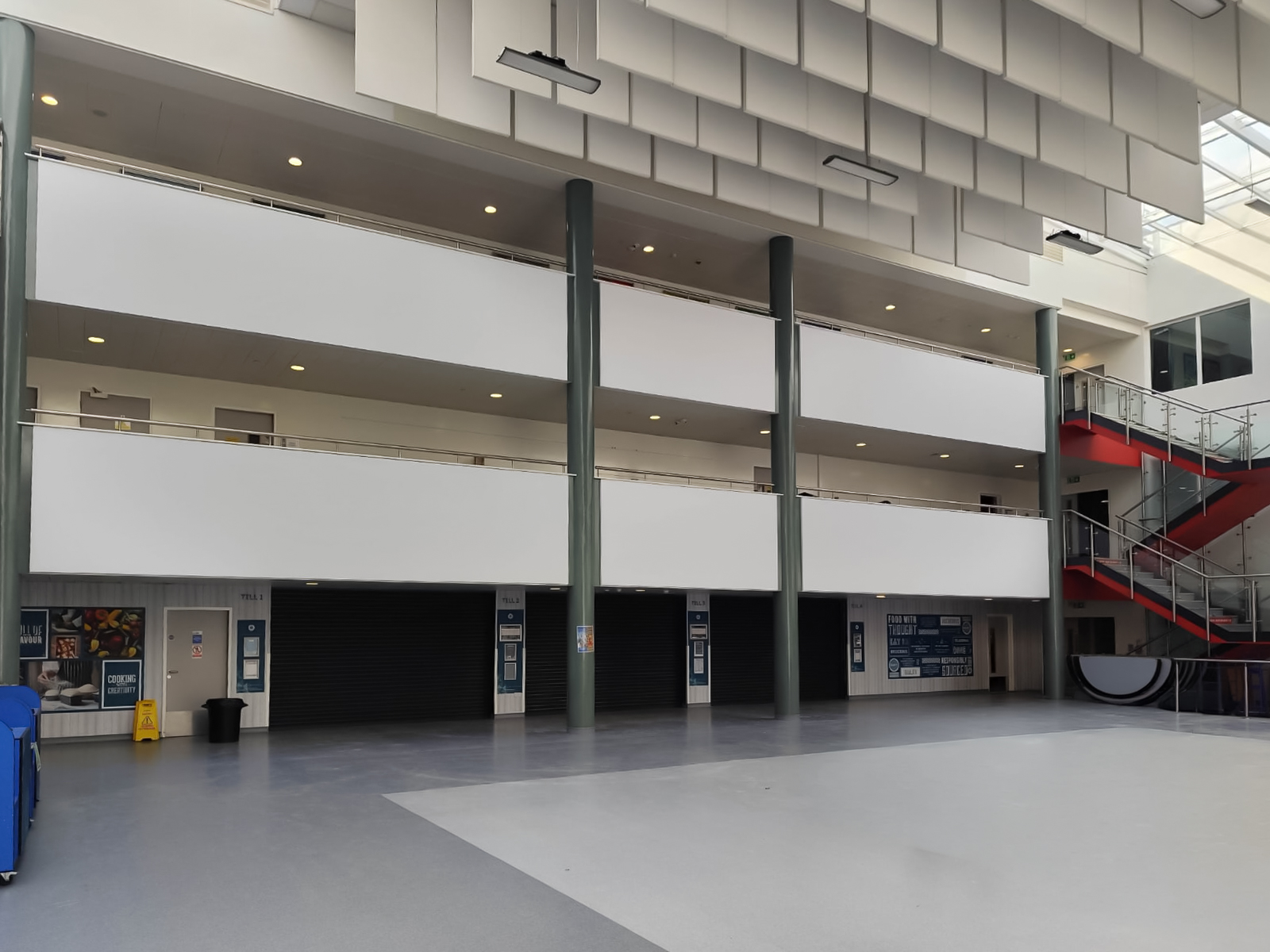 Acoustic panels installed at Forest Hill School in London